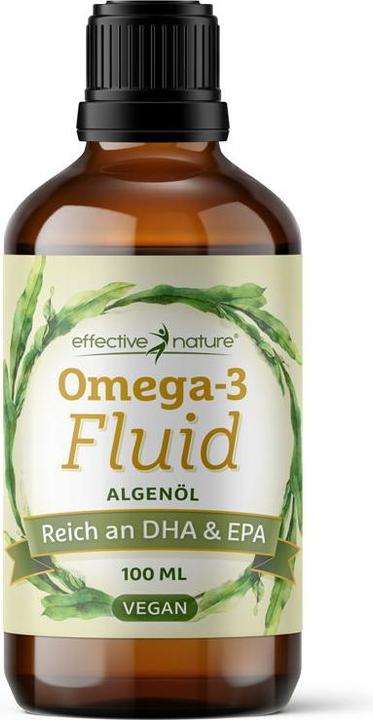 Effective Nature Omega-3 Algenöl vegan (1 Stück, Flüssigkeit)