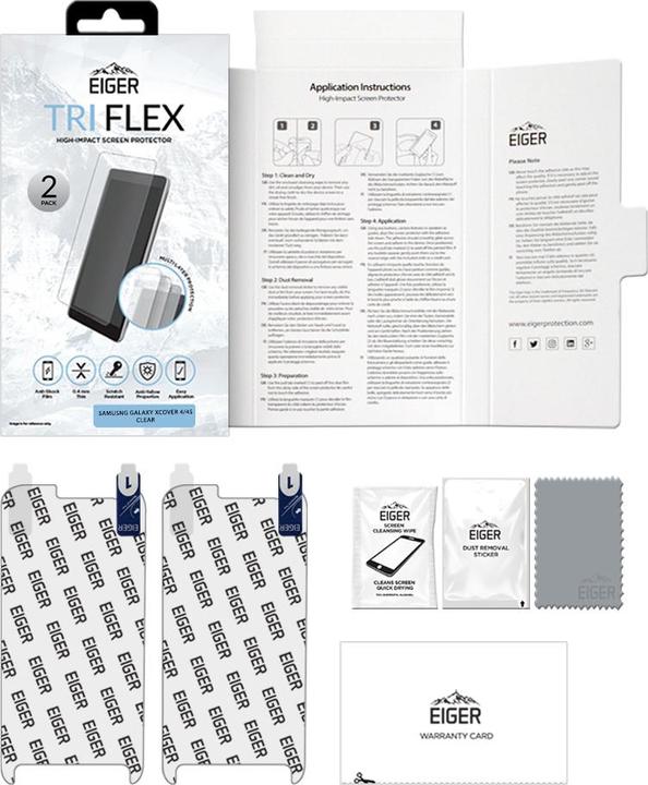 Produktbild Eiger Mountain H.I.T (2 Stück, Samsung Galaxy Xcover 4s)