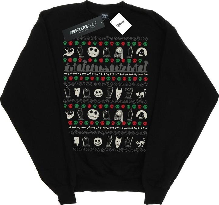 Disney Nightmare Before Christmas Festive Icons Sweatshirt Mädchen