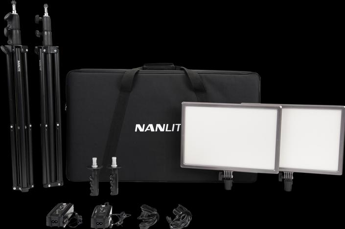 Image du produit Nanlite Lumipad 25 LED 2 Light Kit With Stand And Bag