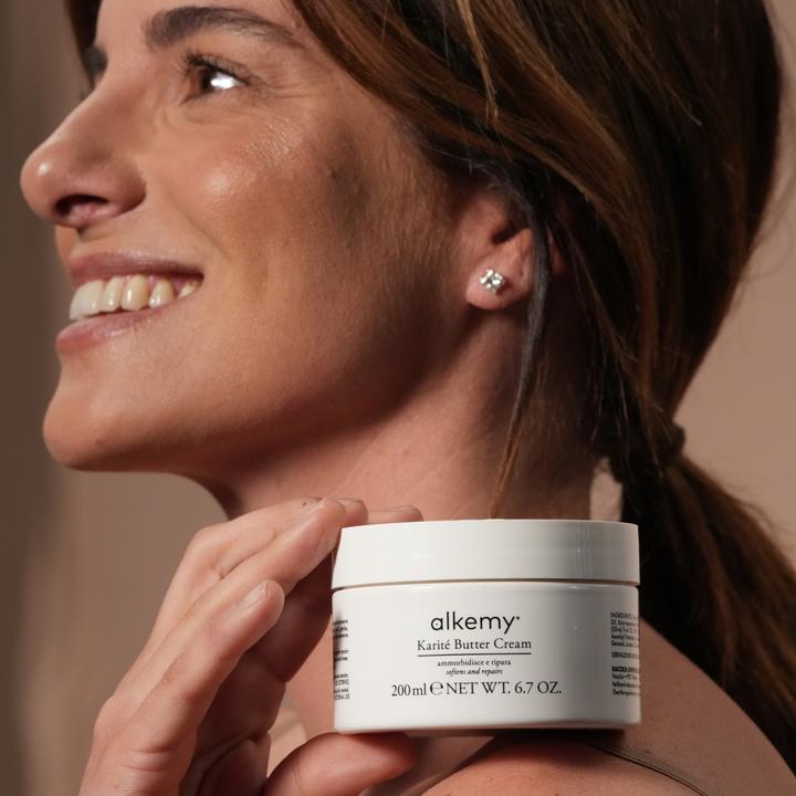 Actual product image Alkemy Feuchtigkeitsspendende Körpercreme, Sheabutter 200 ml