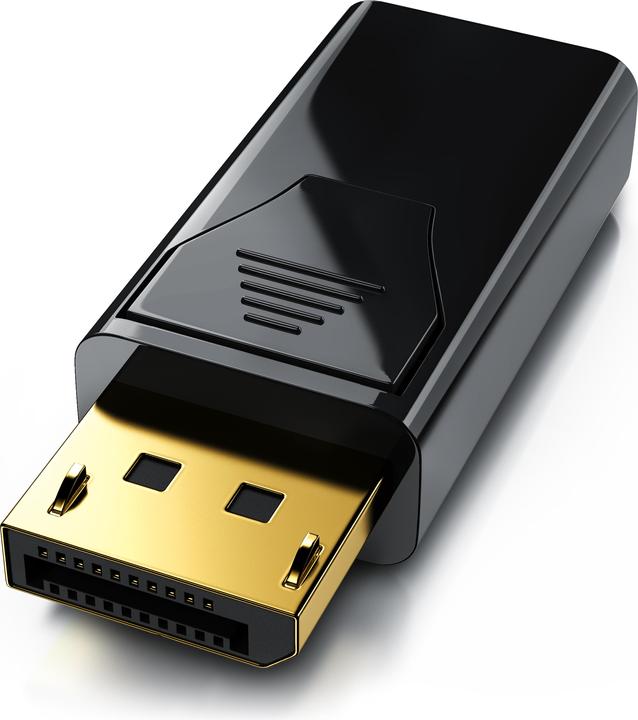 CSL DisplayPort to HDMI Adapter, Audio Video Adapter, Ultra HD 4k DP to HDMI Converter (HDMI, 2.15 cm)
