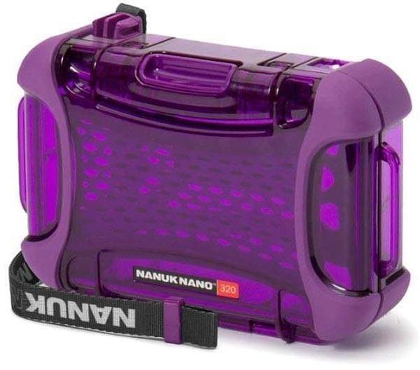 Actual product image Nanuk Outdoor Case Nano Case 320 Purple (Photo case, 1.25 l)