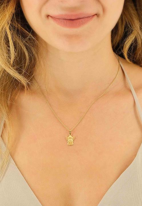 Produktbild Muau Angel pendant yellow gold 750, 20x12mm (750/18K Gelbgold)