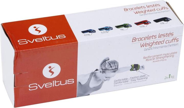 Actual product image Sveltus Weight bands legs (2 x 1 kg)