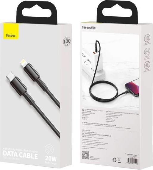 Actual product image Baseus USB C – Lightning (1 m, USB 4.0, 20 W)