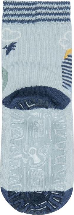Produktbild Sterntaler Antirutsch-Socken Dino Graublau Gr. 17/18 (17 - 18)