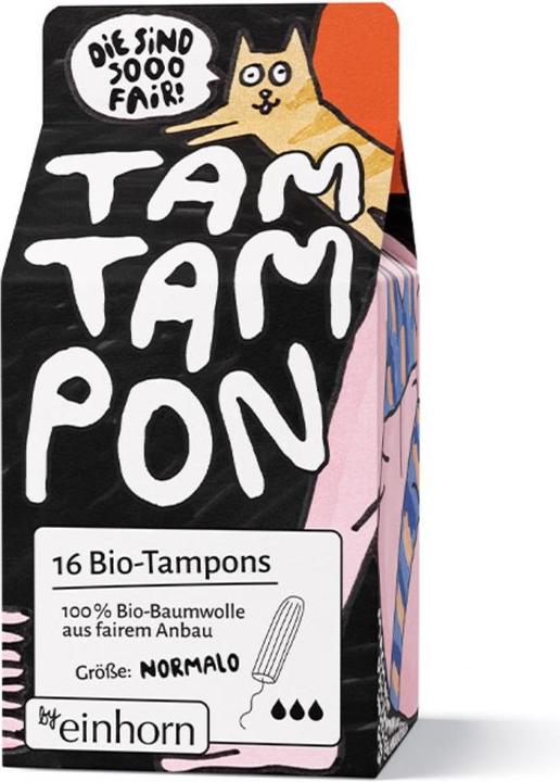 Einhorn Condoms Organic - Tampons NORMALO (16 x, Regular)