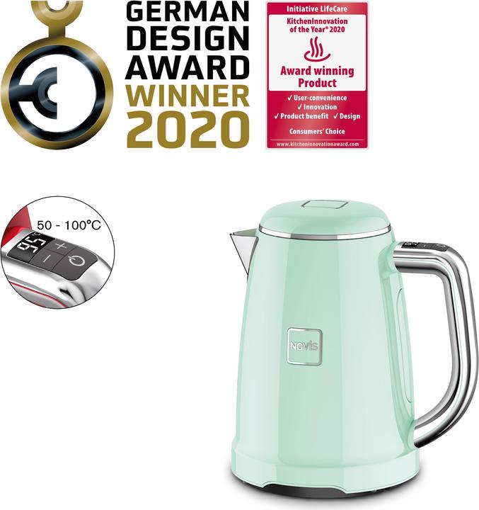 Produktbild Novis Iconic Wasserkocher KTC1 (1.60 l)