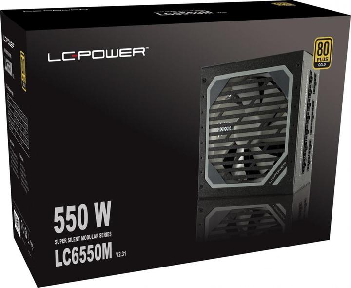 Image du produit LC-Power Bloc d'alimentation LC6550M V2.31 550 W (550 W)