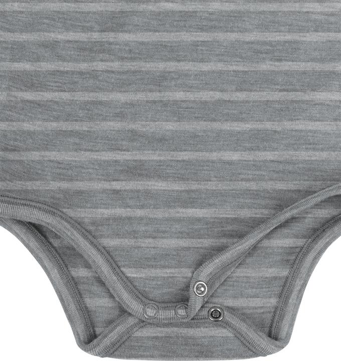 Actual product image Normani 2-pack double pack baby bodysuit merino wrap bodysuit long sleeve - 9343 (86)