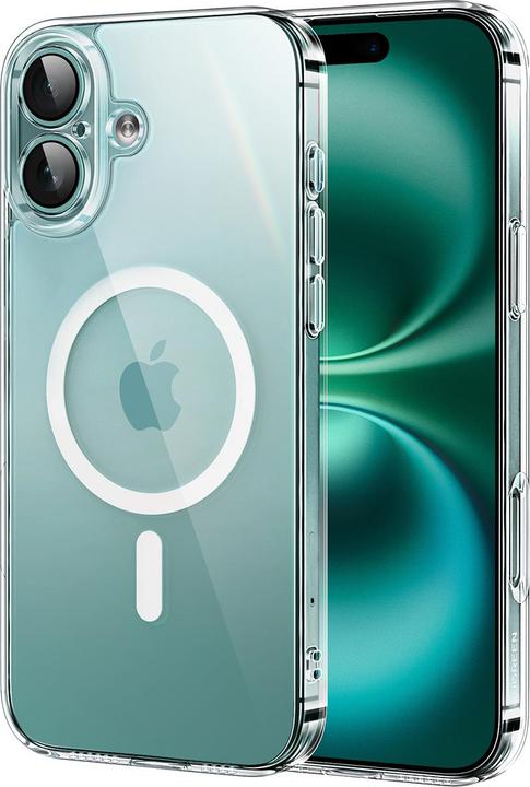Ugreen Custodia magnetica per iPhone 16 Classy Clear - Trasparente (Apple iPhone 16)
