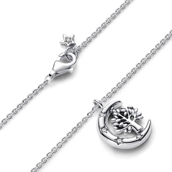 Immagine prodotto Pandora Collana Luna e Albero della Vita (Argento 925, 50 cm)