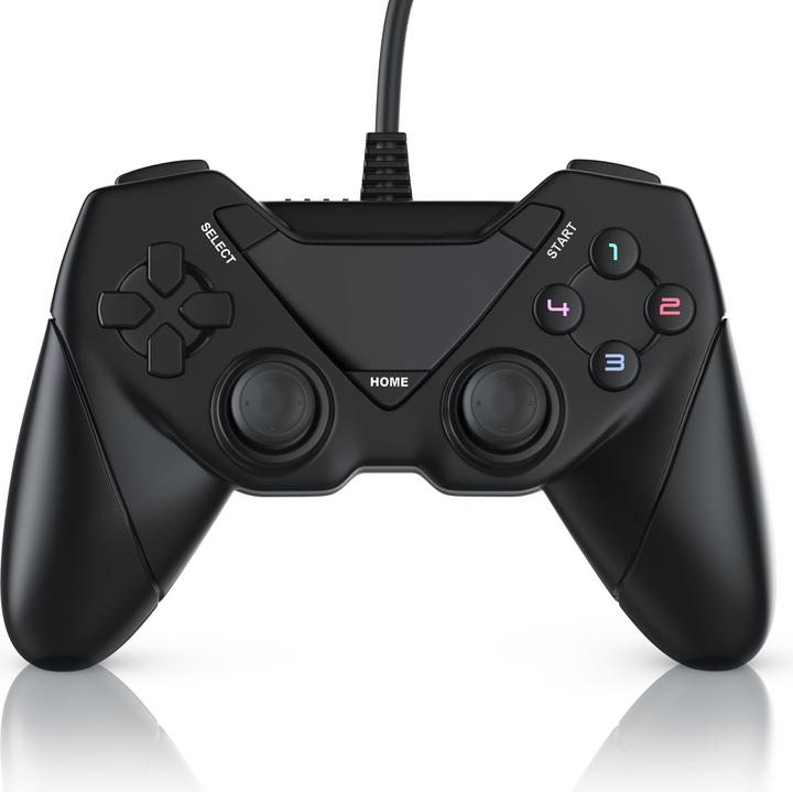 Immagine prodotto CSL Gamepad, controller USB per Android, PC / PS3 / Direct-Input / X-Input (Android, PS3, PC)
