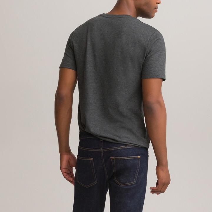 Image du produit La Redoute Collections T-shirt avec col en V (XXL)