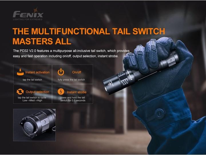 Produktbild Fenix PD32 V2.0 (12.94 cm, 1200 lm)