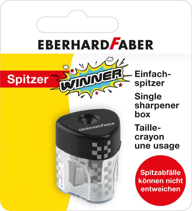 Produktbild Magni Eberhard Faber 585194 - Einfachspitzdose Winner auf Miniblisterkarte, 1 Stück