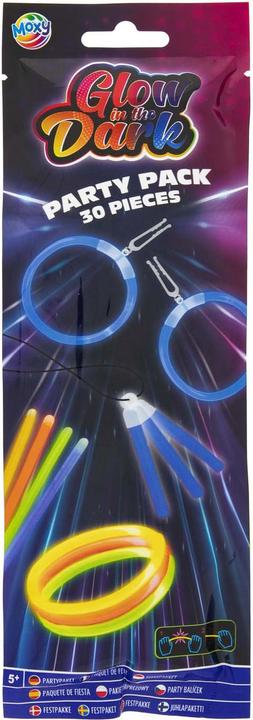 Image du produit Grafix Glow in The Dark Sticks Party Pack, 30 pièces.