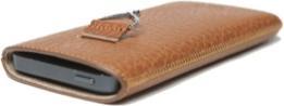 Actual product image Mapi PARION STRAP CASE for iPhone 5/5S/SE Tan (Apple iPhone SE, Apple iPhone 5, Apple iPhone 5s)
