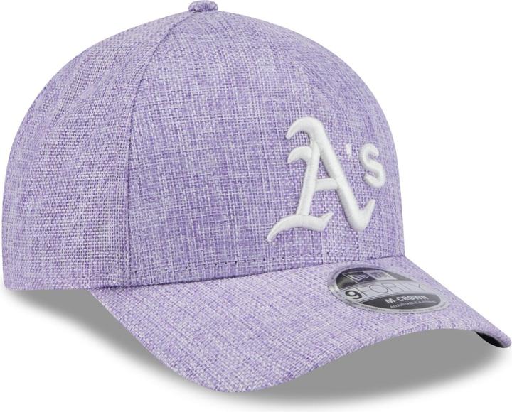 Actual product image New Era 9Forty M-Crown Cap - Weave Oakland Athletics Purple