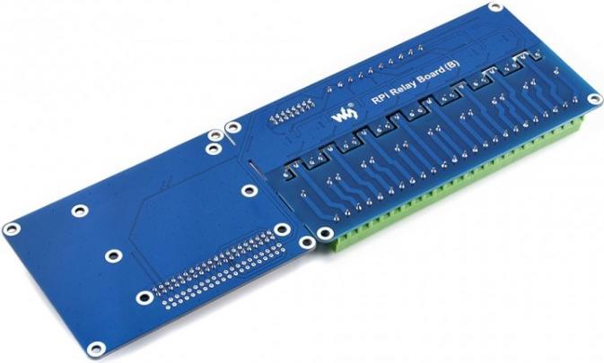 Produktbild WaveShare Raspberry Pi 8-Kanal Relais Modul Expansion Board