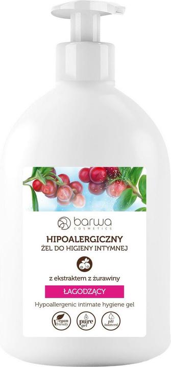 Actual product image Barwa Colour - Hypoallergenic Moisturizing Intimate Hygiene Gel (500 ml, Intimate washing lotion)