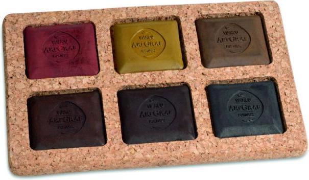 Immagine prodotto ArtGraf Set di gesso 6pcs. toni della terra (Multicolore, 6 x)