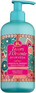 Actual product image Tesori d'Oriente Ayurveda Liquid Soap 300ml with Amla Fruit Extract, Sesame Oil, Aloe Vera, and Cale (Liquid soap, 300 ml)