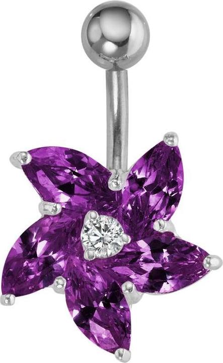 Immagine prodotto Bijouteria Piercing ventre (Acciaio inossidabile, Argento 925, Zirconia)