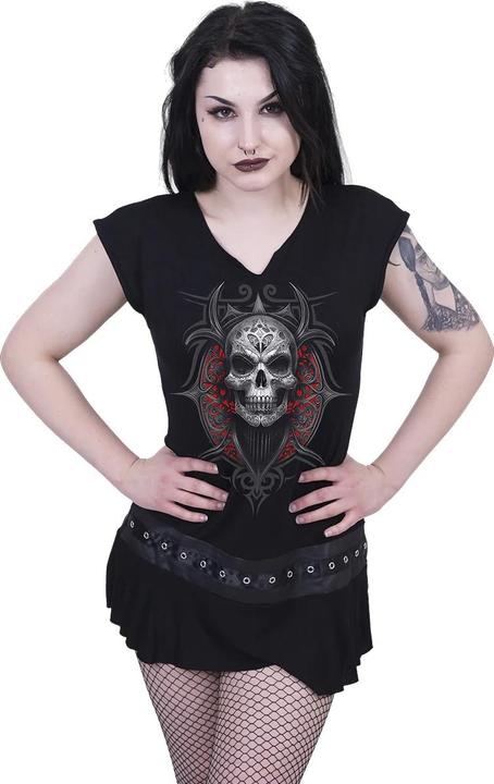 Produktbild Spiral High Priestess Minikleid Stollen an Taille (3XL)