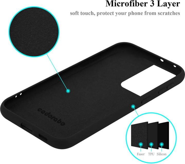 Produktbild Cadorabo TPU Liquid Silicone Case Cover (Samsung Galaxy S21 Ultra)