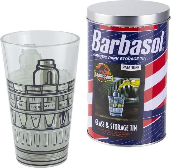 Produktbild Paladone Products JURASSIC PARK - Barbasol - Verre dans une Boite Métal - 400ml (0.00 l, 1 x)