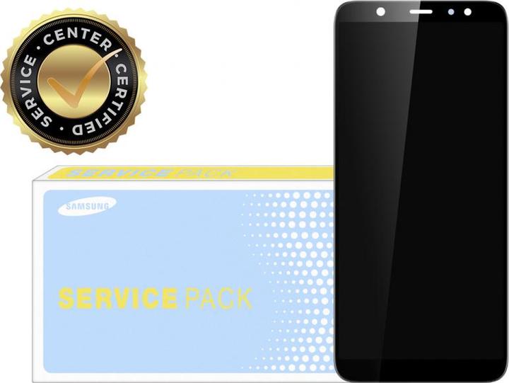 Actual product image Samsung LCD Display +Touch Unit A605 Galaxy A6 Plus 2018 Black (Service Pack) (Display, Galaxy A6+)