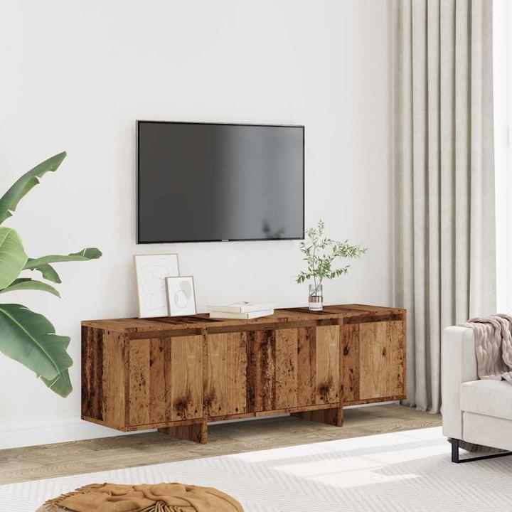 Produktbild VidaXL TV Schrank Lowboard Fernsehschrank Fernsehtisch TV Möbel Altholz-Optik (120 x 30 x 40.5 cm)