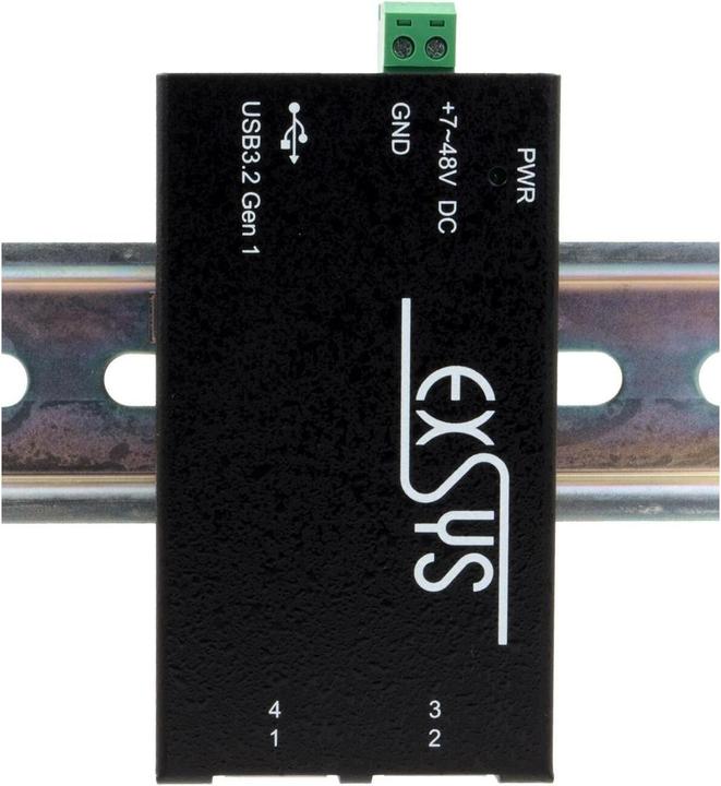 Produktbild Exsys USB 3.2 HUB 4-Port Gen1 (USB-B, 4 Ports)