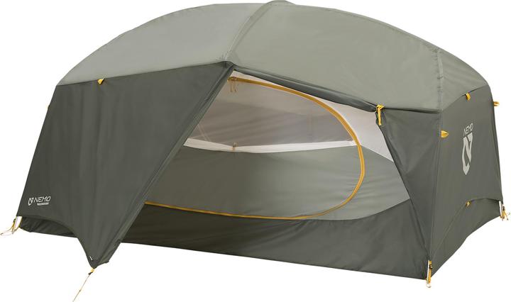 Nemo Equipment Aurora Ridge 2P & Footprint (Kuppelzelt, 2.76 kg, 2 Personen)