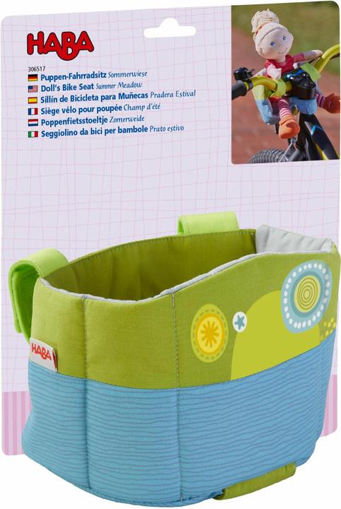 Produktbild Haba Puppen Fahrradsitz Sommerwiese