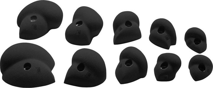 Ocun holds set 5 jugs climbing holds (Black)