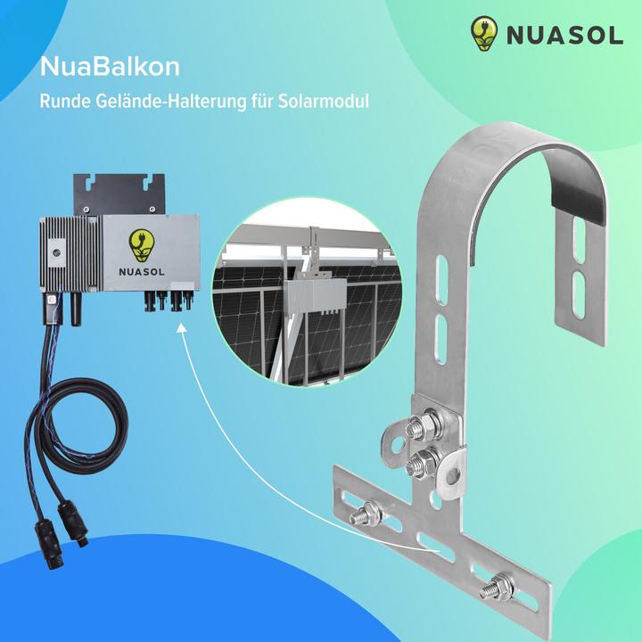 Produktbild Nuasol Balkongeländerhalterung (Solaranlage Montagematerial)