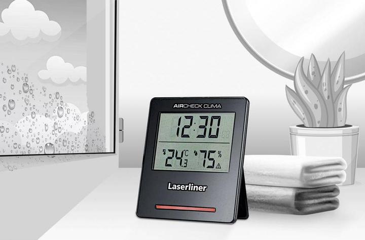 Produktbild Laserliner Thermo-/Hygrometer Digital, Schwarz