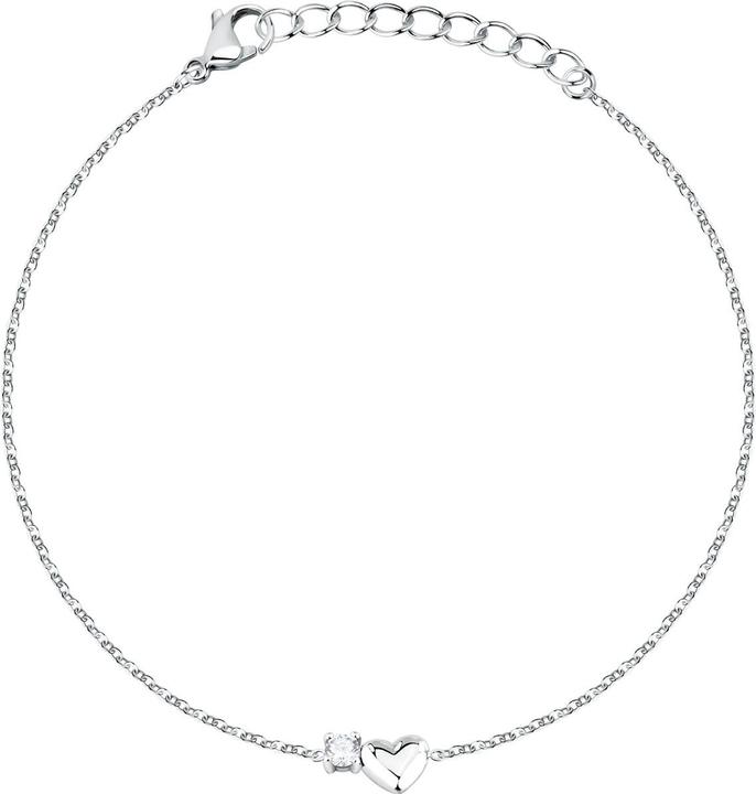 La Petite Story Brancciali Heart Armband (19 cm, Edelstahl)