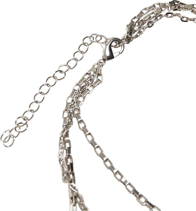 Immagine prodotto Urban Classics Collana con amuleto a strati (70% di ferro, 30% di zinco)