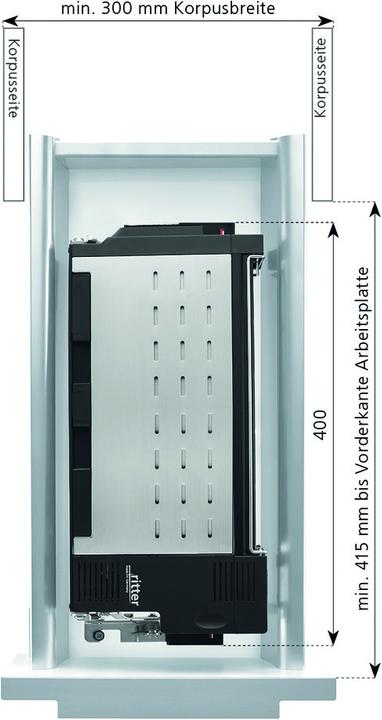 Actual product image Dr. Ritter Built-in toaster ET 10-300