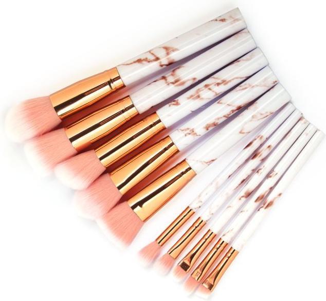 Actual product image Maange Make-up brushes 10-piece set incl. brush bag (Set)