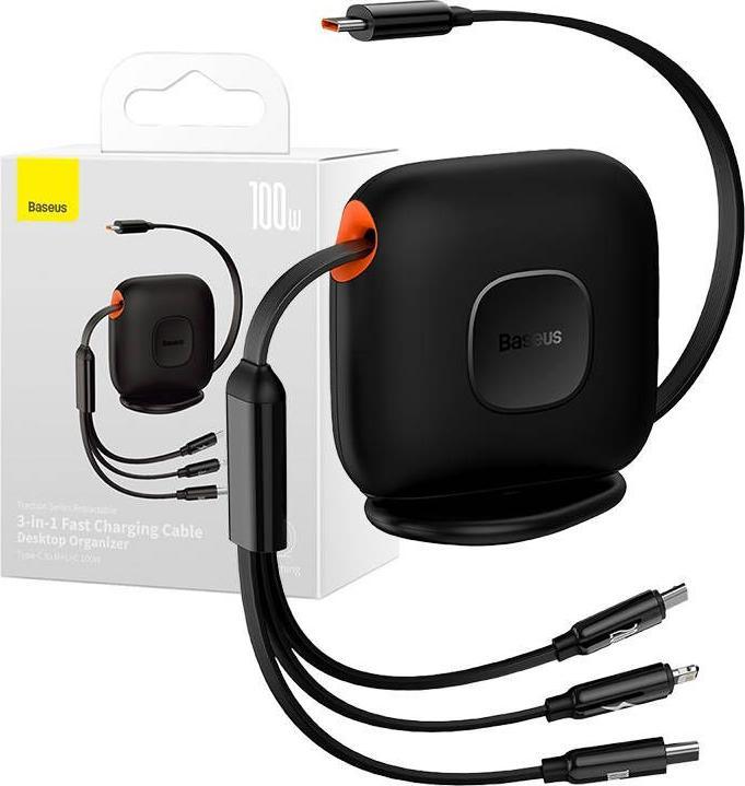 Immagine prodotto Baseus Serie Traction 3in1 (1.70 m, 100 W)