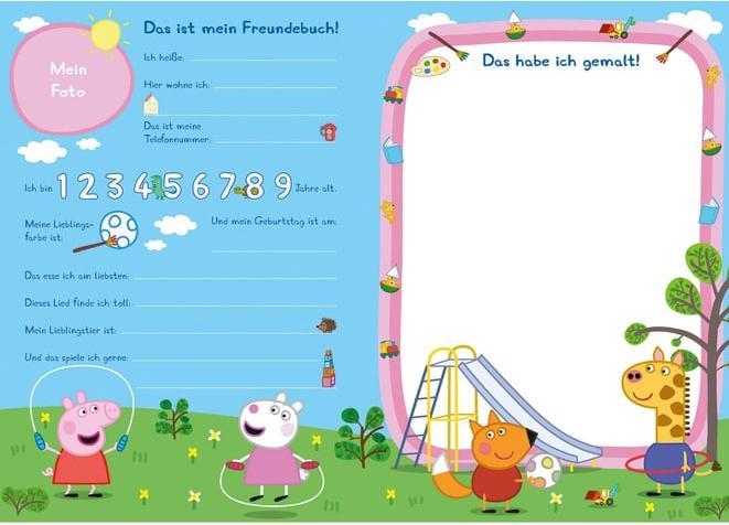 Image du produit Panini Peppa Pig : Mes premiers amis (Couverture rigide, Allemand)