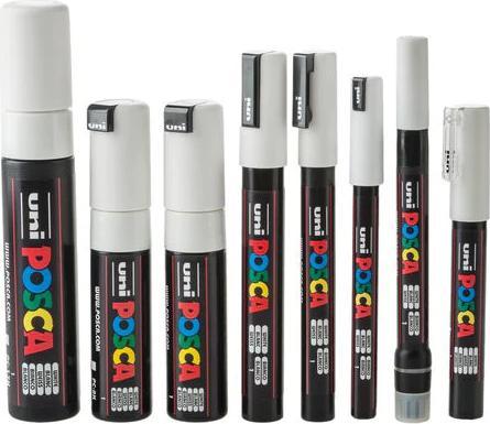 Image du produit Posca Uni (Noir, Blanc, 8 x)