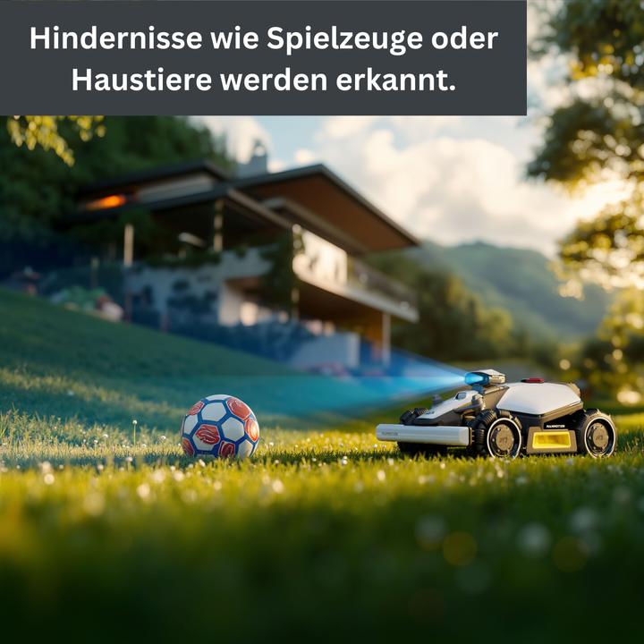 Actual product image Mammotion Luba mini AWD 1500 (1500 m², Without boundary wire)