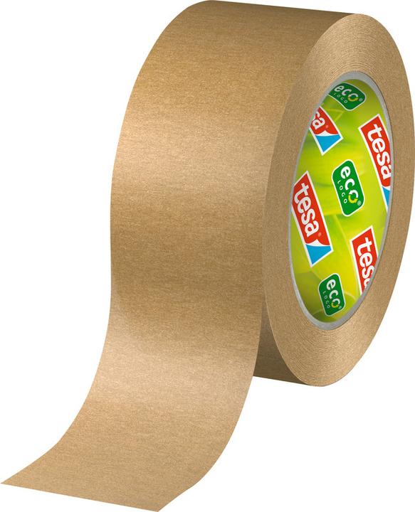 Immagine prodotto tesa nastro da imballaggio tesapack PAPER STANDARD - 56% di materiale biobased - adatto al riciclaggio (38.38 mm)