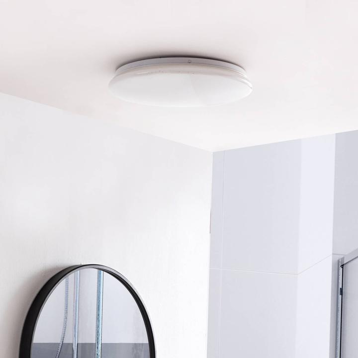 Actual product image Lindby Eovi LED ceiling light IP44 4000K (2500 lm)